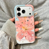 Boogzel Apparel Pink Lily Flower iPhone Case, view 2