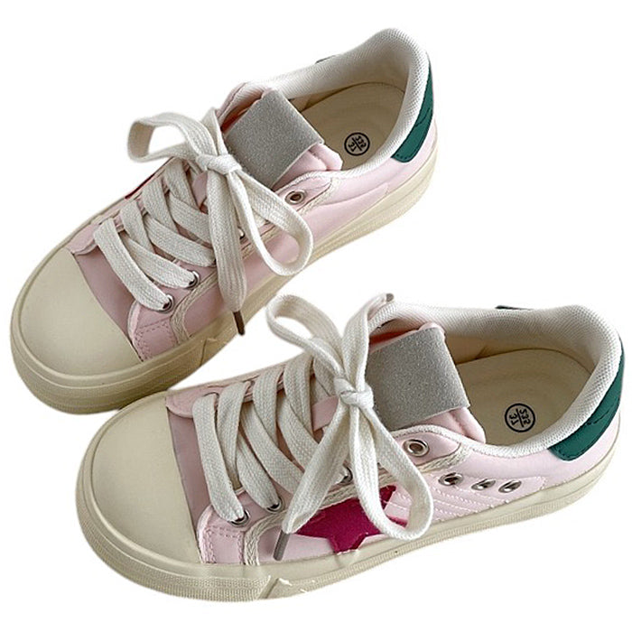Boogzel Apparel Pink & Red Star Sneakers