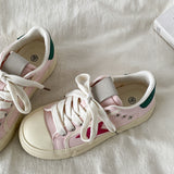Boogzel Apparel Pink & Red Star Sneakers, view 2