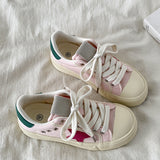Boogzel Apparel Pink & Red Star Sneakers, view 5