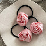 Boogzel Apparel Pink Rose Scrunchie, view 4