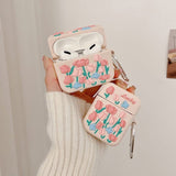 Boogzel Apparel Pink Roses AirPods Case, view 3