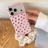 Boogzel Apparel Pink Strawberry iPhone Case, view 3