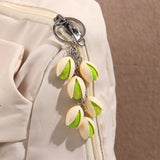 Boogzel Apparel Pistachio Bag Charm Keychain, view 2