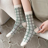 Boogzel Apparel Plaid Crew Socks, view 2