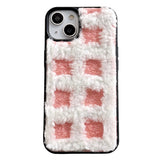 Boogzel Apparel Plaid Fuzzy iPhone Case, view 5