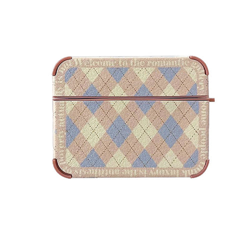 Boogzel Apparel Plaid Pattern AirPods Case