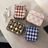 Boogzel Apparel Plaid Pattern AirPods Case, view 2
