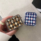 Boogzel Apparel Plaid Pattern AirPods Case, view 3