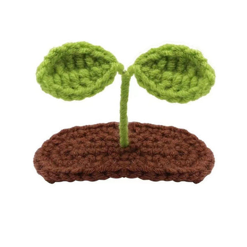 Boogzel Apparel Plant Mom Crochet Aesthetic Hair Clip