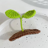 Boogzel Apparel Plant Mom Crochet Aesthetic Hair Clip, view 2