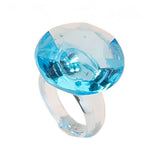 Boogzel Apparel Plastic Diamond Indie Ring, view 6