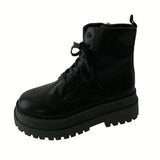 Boogzel Apparel Platform Ankle Boots, view 2