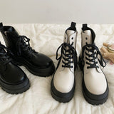 Boogzel Apparel Platform Ankle Boots, view 4