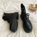 Boogzel Apparel Platform Ankle Boots, view 6