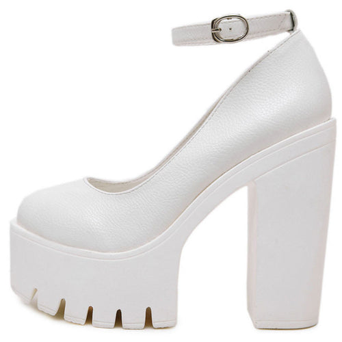Boogzel Apparel Platform Heeled Sandals