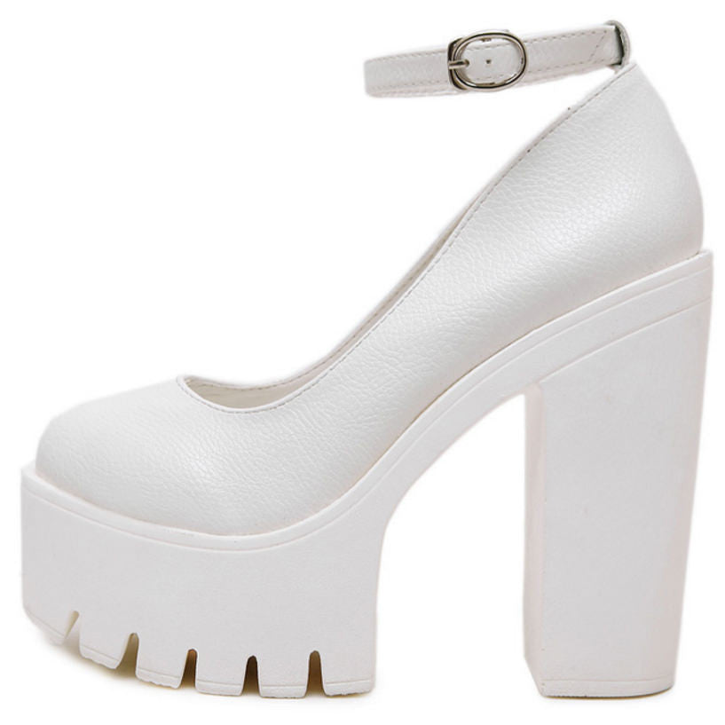 Boogzel Apparel Platform Heeled Sandals