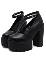 Boogzel Apparel Platform Heeled Sandals, view 5
