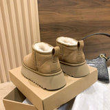 Boogzel Apparel Platform Sheepskin Boot, view 5