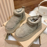 Boogzel Apparel Platform Sheepskin Boot, view 6