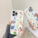 Boogzel Apparel Playful Paws & Petals iPhone Case, view 6