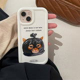 Boogzel Apparel Please Dont Disturb iPhone Case, view 4