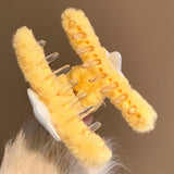 Boogzel Apparel Plush Star Hair Claw Clip, view 4