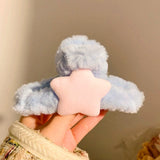 Boogzel Apparel Plush Star Hair Claw Clip, view 5