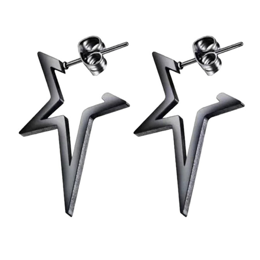 Boogzel Apparel Pointed Star Earrings