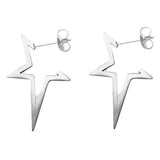 Boogzel Apparel Pointed Star Earrings, view 2