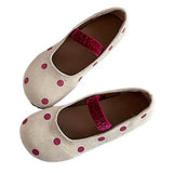 Boogzel Apparel Polka Dot Ballet Sandals, view 2
