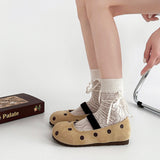 Boogzel Apparel Polka Dot Ballet Sandals, view 5