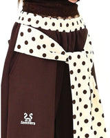 Boogzel Apparel Polka Dot Belt Wide Leg Pants, view 5