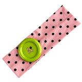 Boogzel Apparel Polka Dot Button Headband, view 5
