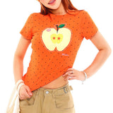 Boogzel Apparel Polka Dot Fruit T-Shirt, view 3