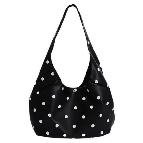 Boogzel Apparel Polka Dot Hobo Bag