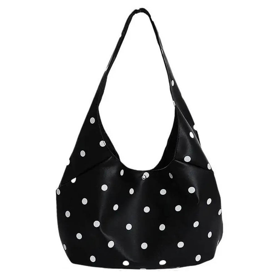 Boogzel Apparel Polka Dot Hobo Bag