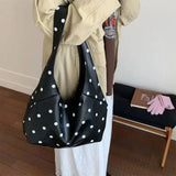 Boogzel Apparel Polka Dot Hobo Bag, view 4