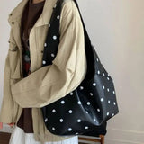 Boogzel Apparel Polka Dot Hobo Bag, view 5
