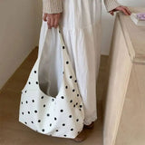 Boogzel Apparel Polka Dot Hobo Bag, view 6