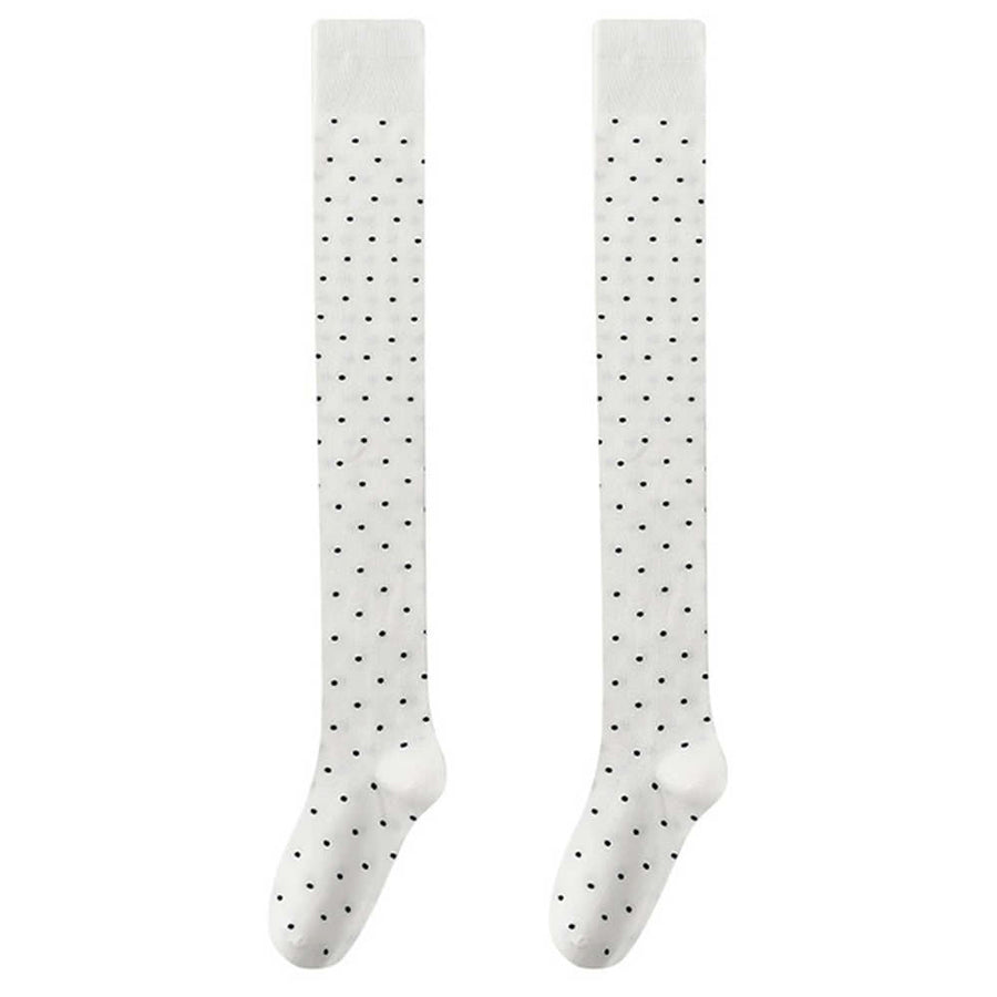 Boogzel Apparel Polka Dot Over-the-Knee Stockings