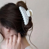 Boogzel Apparel Polka Dot Pattern Hair Claw Clips, view 2