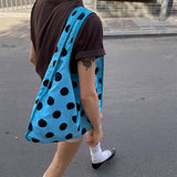 Boogzel Apparel Polka Dot Reversible Tote Bag, view 4