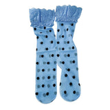 Boogzel Apparel Polka Dot Sheer Knee High Socks, view 2