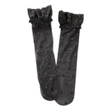 Boogzel Apparel Polka Dot Sheer Knee High Socks, view 3