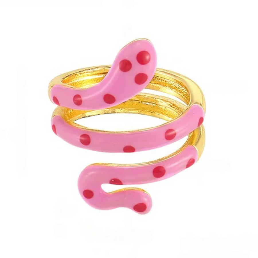 Boogzel Apparel Polka Dot Snake Ring