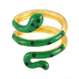 Boogzel Apparel Polka Dot Snake Ring, view 5