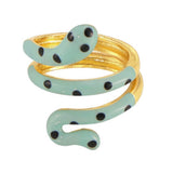 Boogzel Apparel Polka Dot Snake Ring, view 6