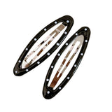 Boogzel Apparel Polka Dot Snap Hair Clip 5 pcs Set, view 2