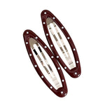 Boogzel Apparel Polka Dot Snap Hair Clip 5 pcs Set, view 5